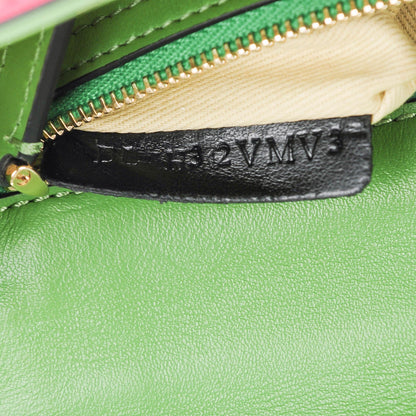 Valentino Garavani Vitello Small Glam Lock Rockstud Flap Green Deep Rose Grey Scarlet 7 of 7