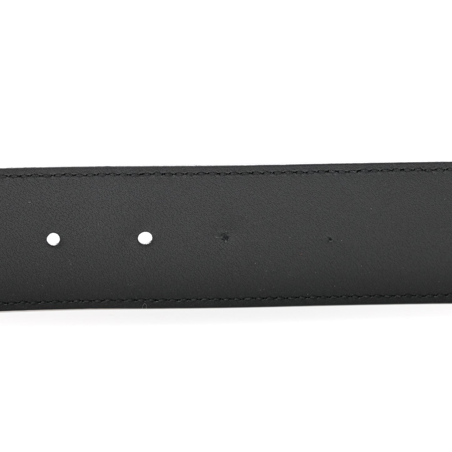 Textured Calfskin Double G 40mm Belt 115 46 Black