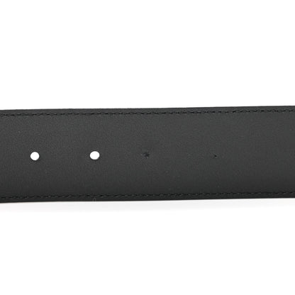 Gucci Textured Calfskin Double G 40mm Belt 115 46 Black 4 of 6