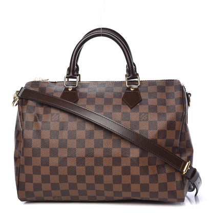 Louis Vuitton Damier Ebene Speedy Bandouliere 30 1 of 12
