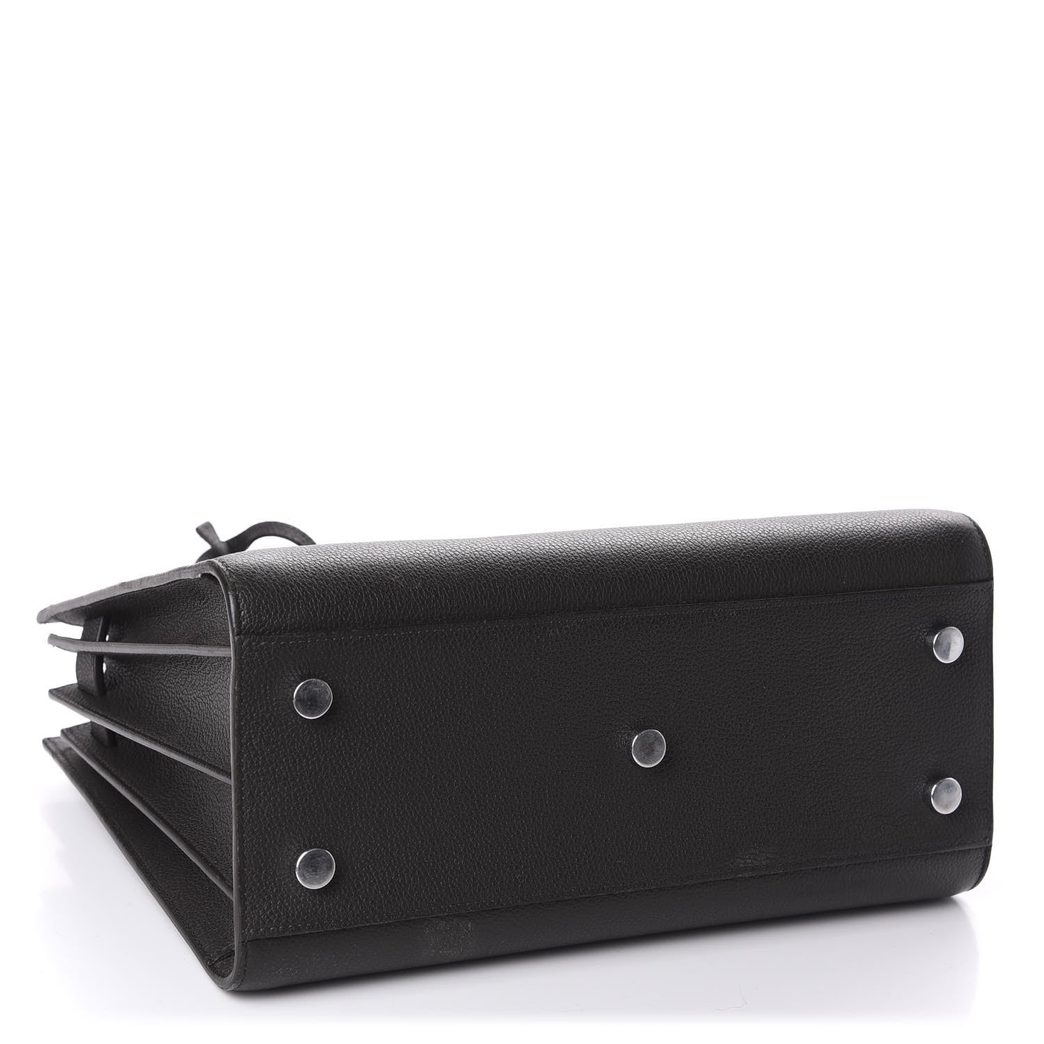 Saint Laurent Grained Calfskin Baby Sac De Jour Black 5 of 20