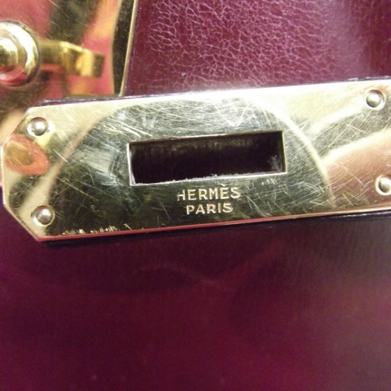 Hermes Box Kelly 28 Rouge H 8 of 10