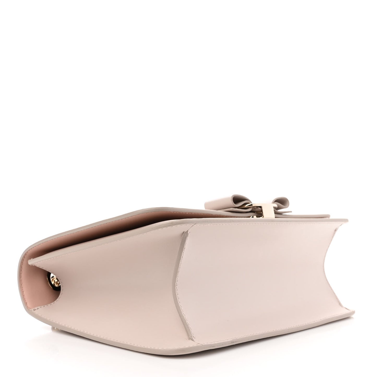 Smooth Calfskin Vara Bow Chain Flap Crossbody Jasmine Flow Bonbon
