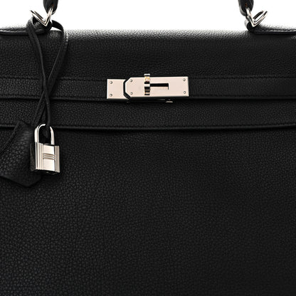 Hermes Togo Kelly Retourne 35 Black 8 of 12