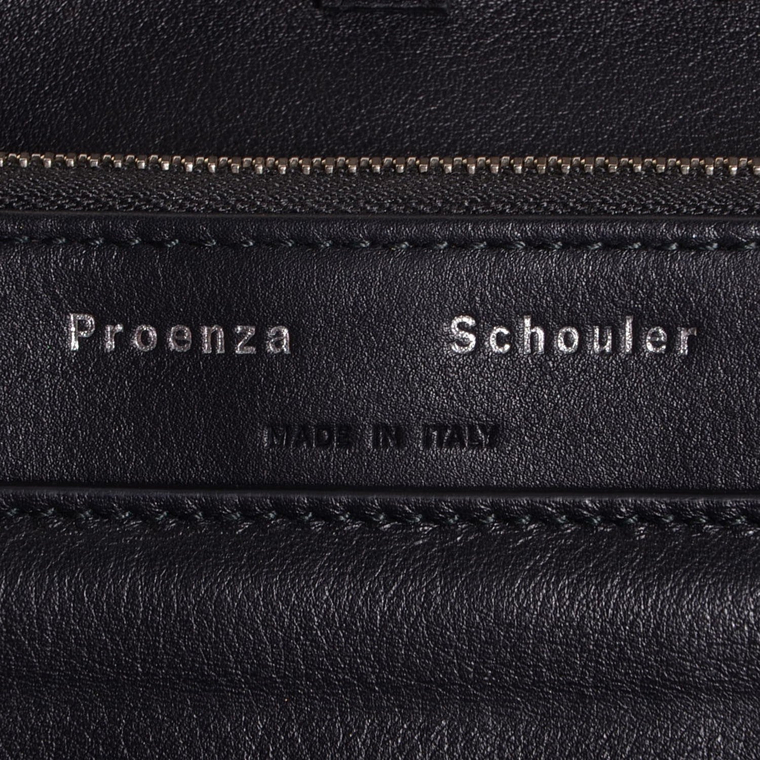 Proenza Schouler Smooth Calfskin PS11 Chain Wallet Black 6 of 6