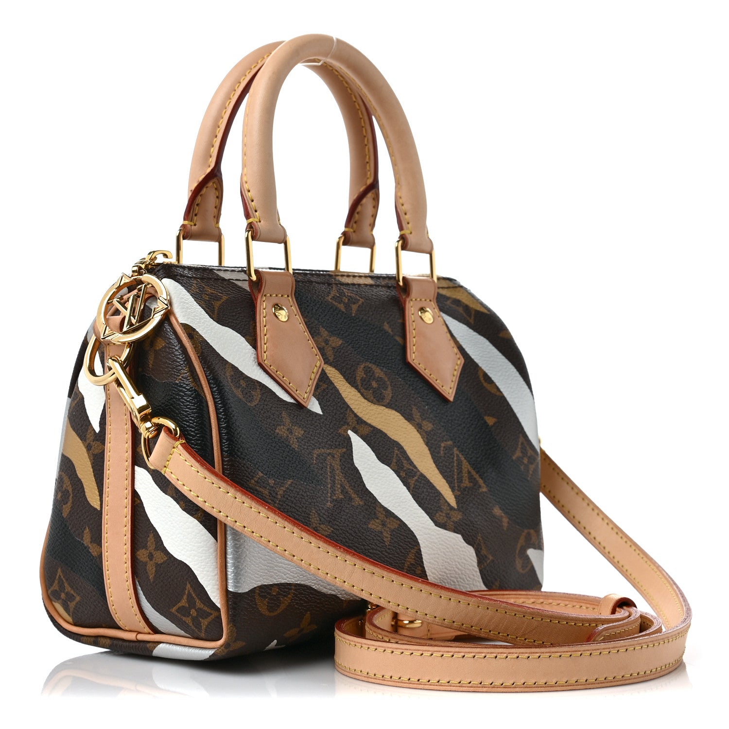 Louis Vuitton X LOL Monogram Speedy BB Gold Silver 3 of 10