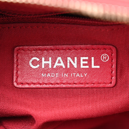 Chanel Suede Calfskin Quilted Small Gabrielle Hobo Blue 6 of 12