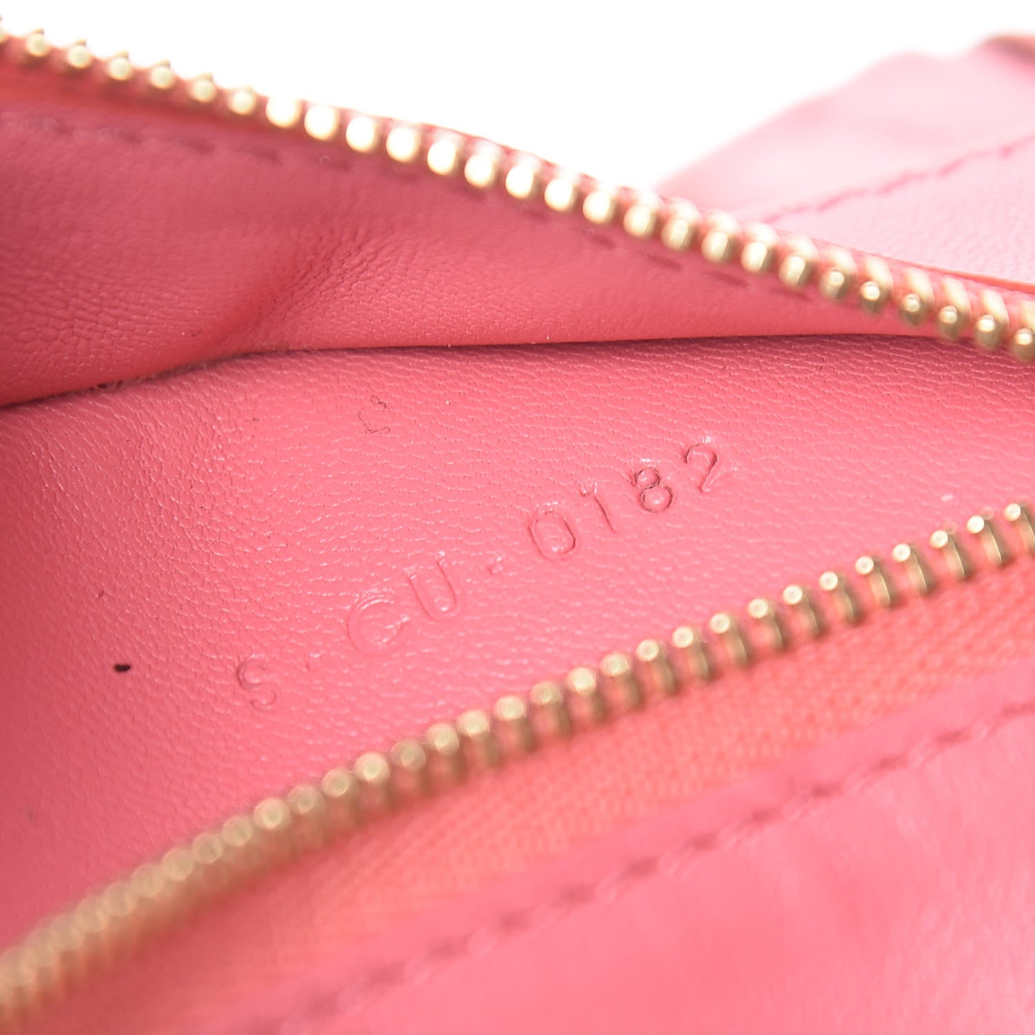 Celine Lambskin Horizontal Bi-Color Cabas Pink Rust 9 of 20