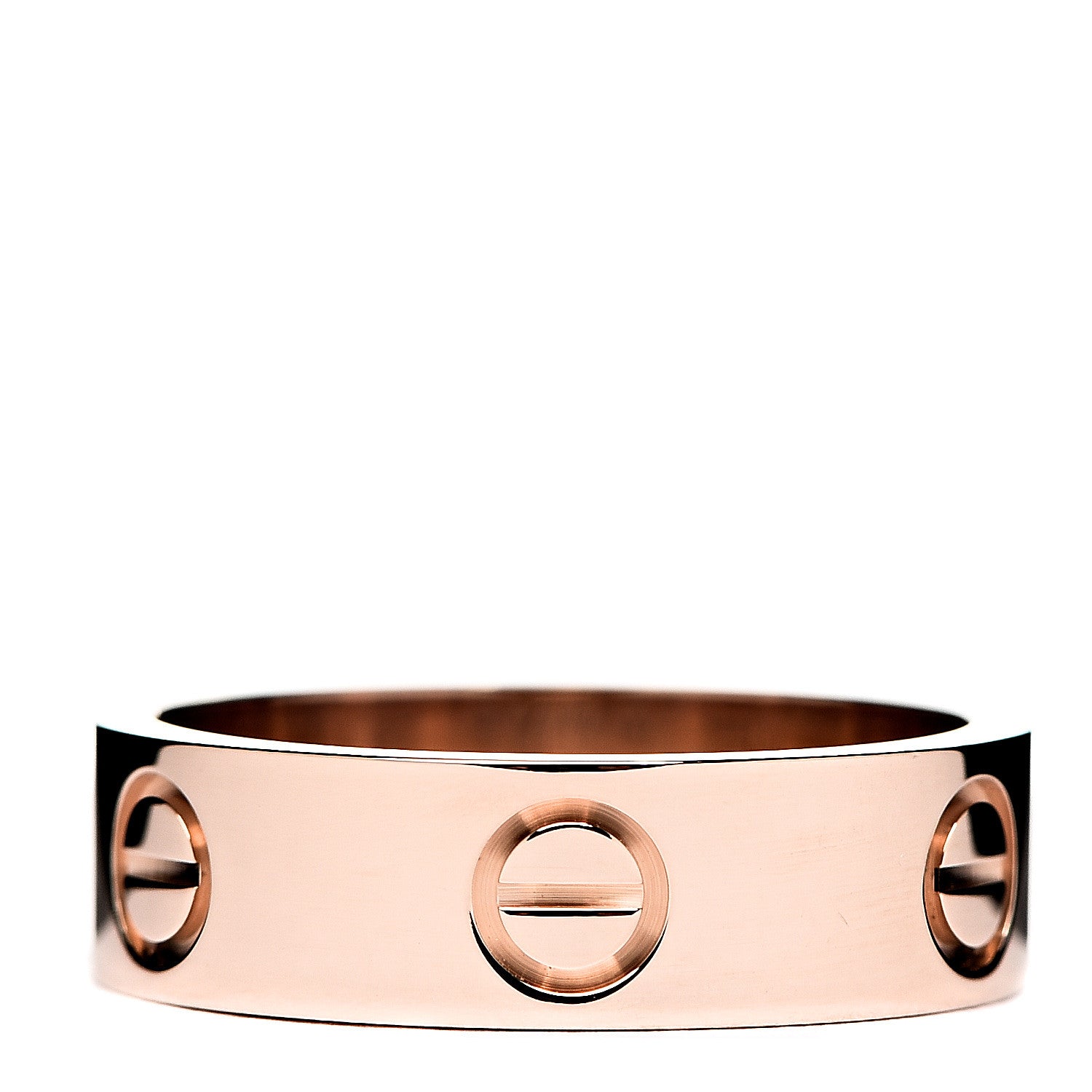 Cartier 18K Pink Gold 5.5mm LOVE Ring 53 6.25 2 of 5