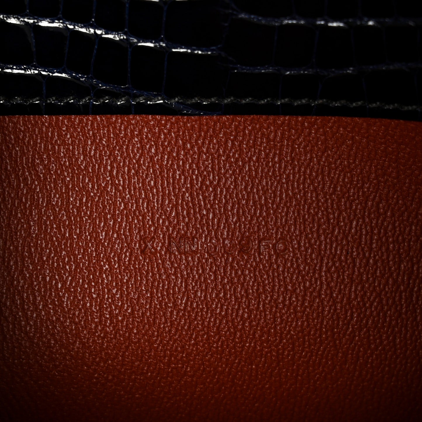 Shiny Alligator Constance Long Wallet