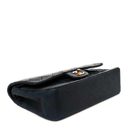 Chanel Lambskin Quilted Medium Double Flap Black 4 of 12