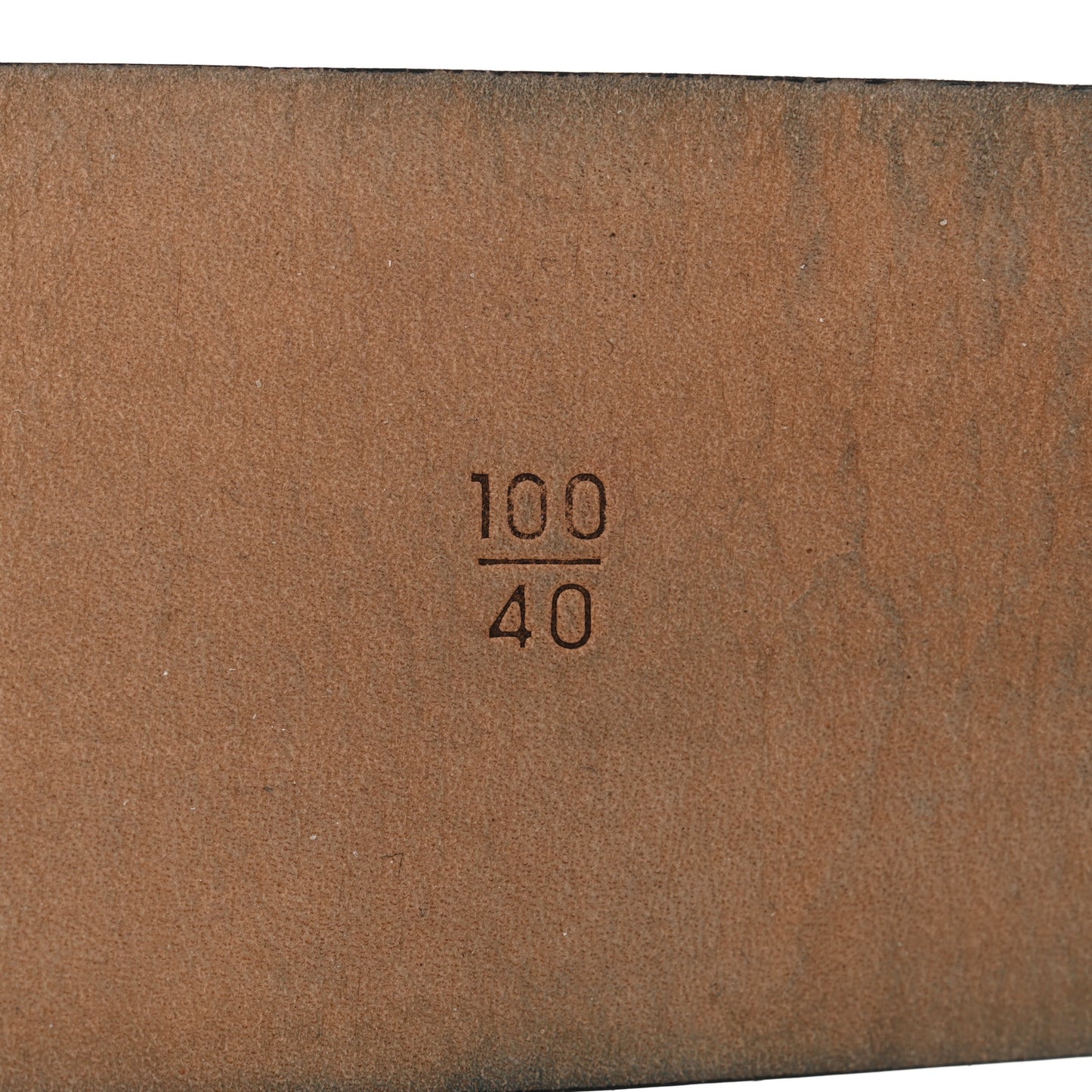 Calfskin CC Belt 100 40 Black