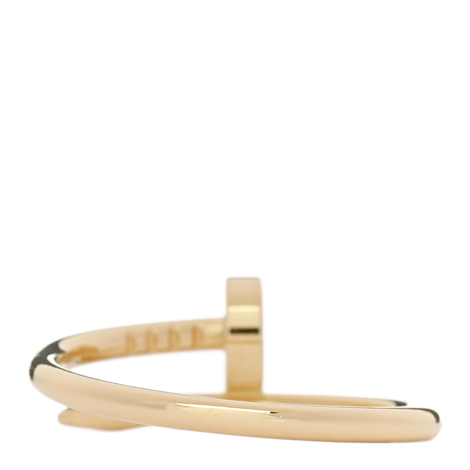 Cartier 18K Yellow Gold Small Juste Un Clou Ring 52 6 3 of 6