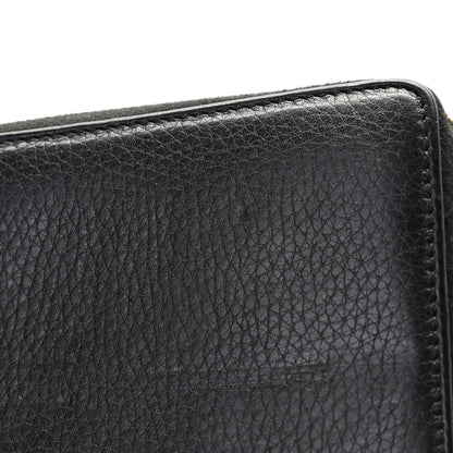 Gucci Pebbled Calfskin Soho Zip Around Wallet Black 10 of 10