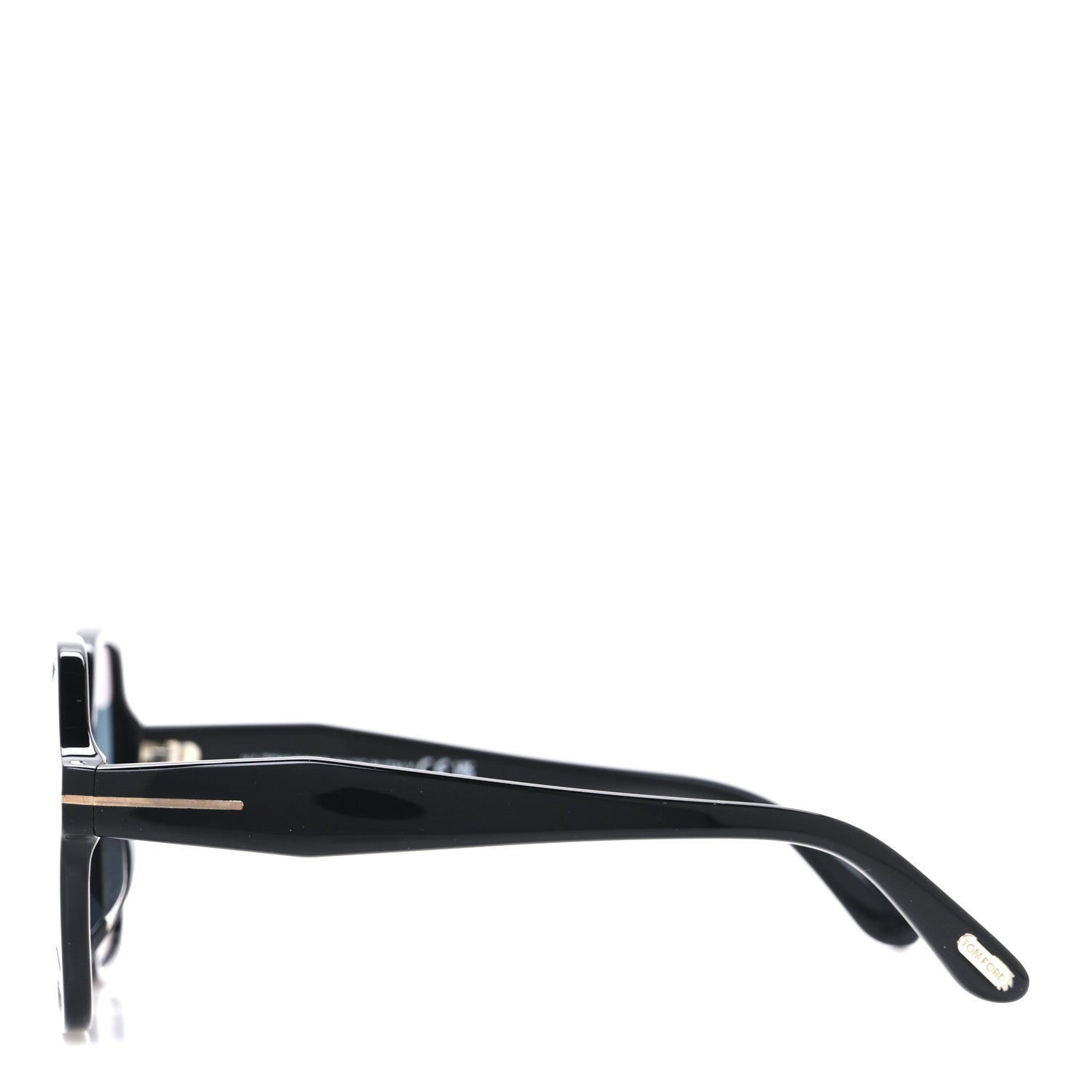 Tom Ford Acetate Romy Square Sunglasses TF 1032-F Black 3 of 7