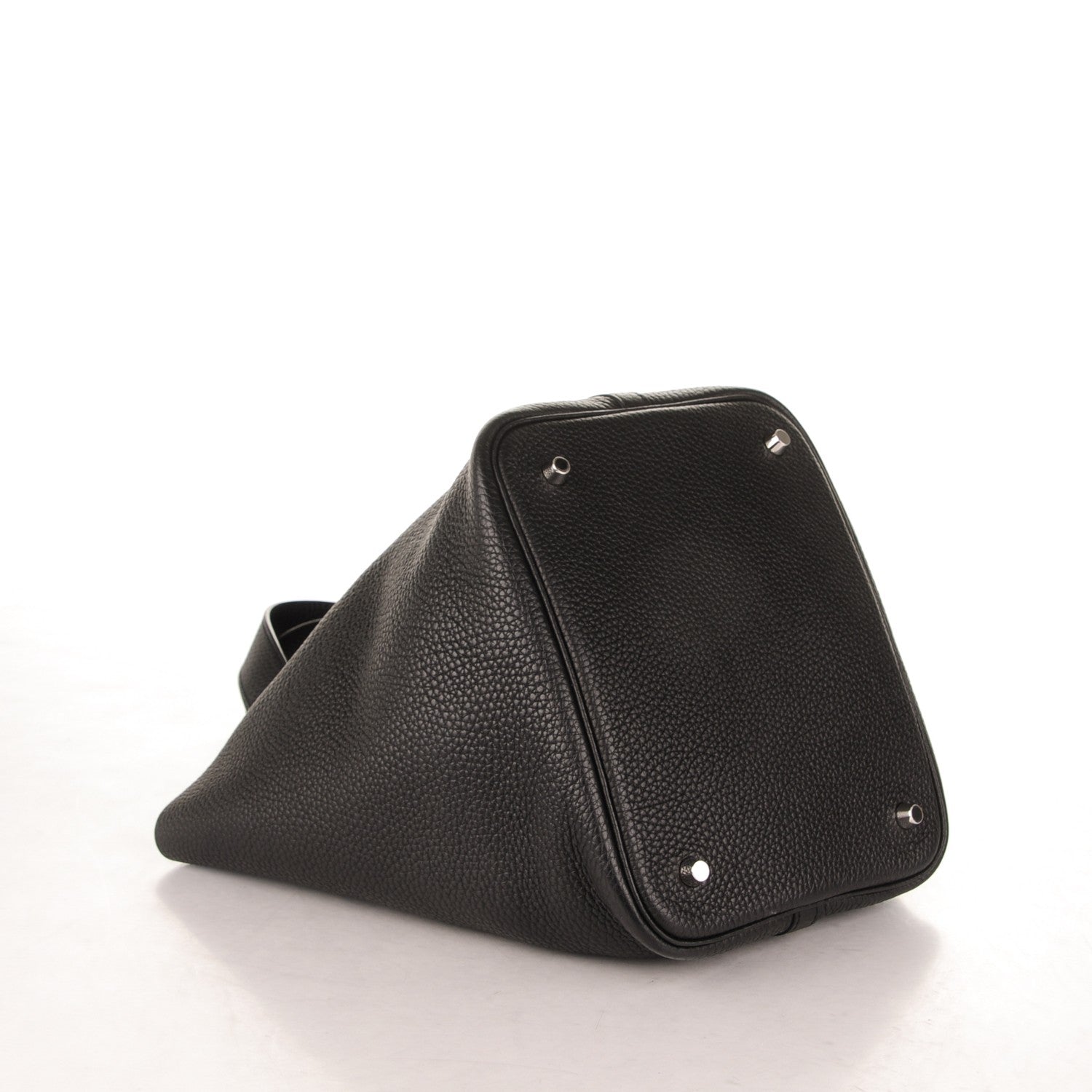 Hermes Taurillon Clemence Picotin Lock 22 MM Black 4 of 7
