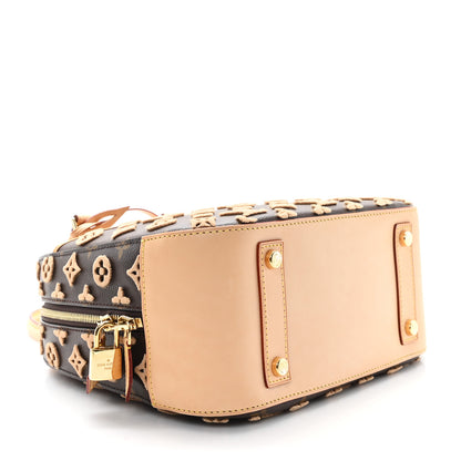 Louis Vuitton Monogram Tuffetage Deauville Cube Caramel 4 of 9