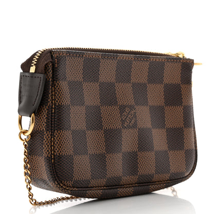 Louis Vuitton Damier Ebene Mini Pochette Accessories 3 of 8