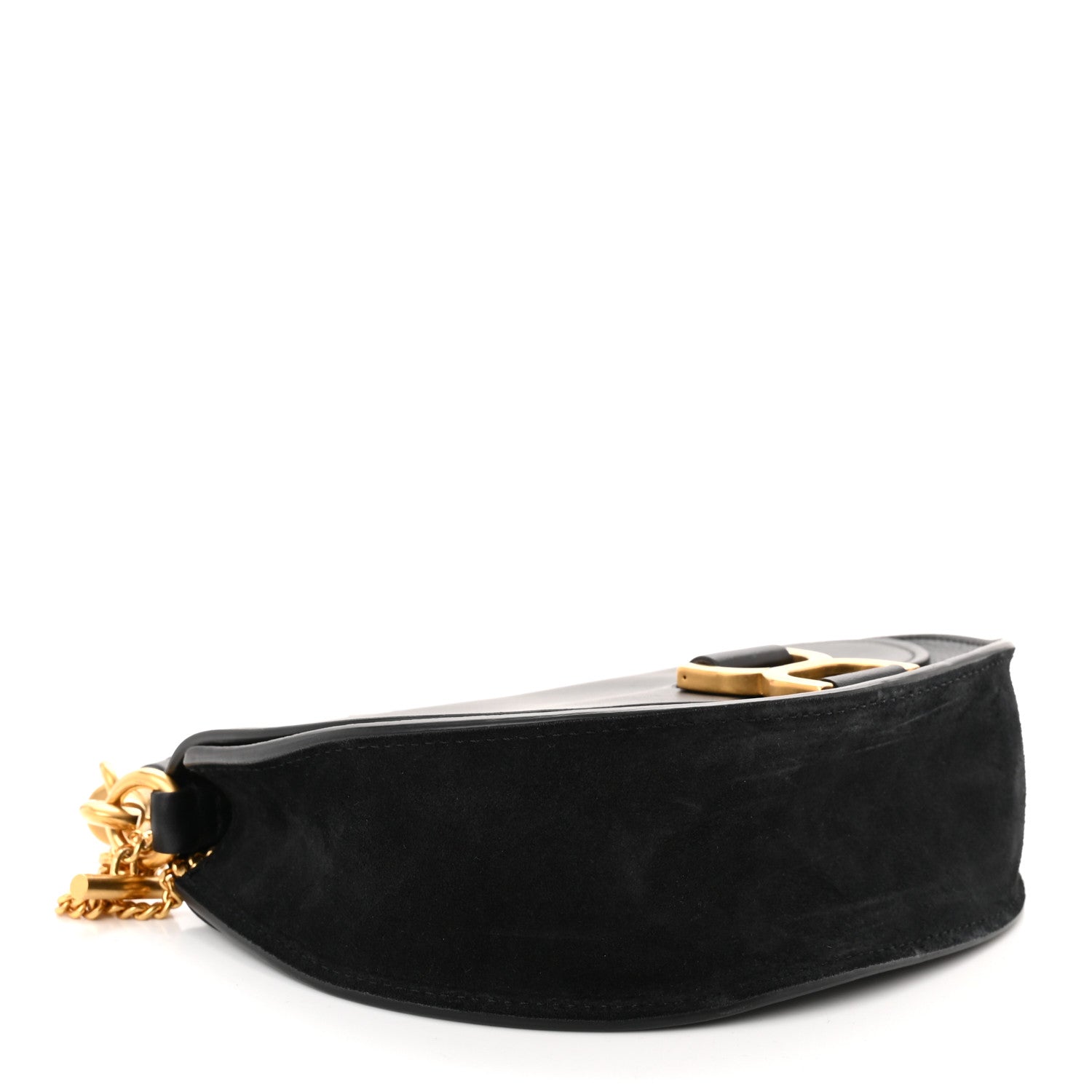 Chloe Calfskin Marcie Chain Flap Bag Black 4 of 13