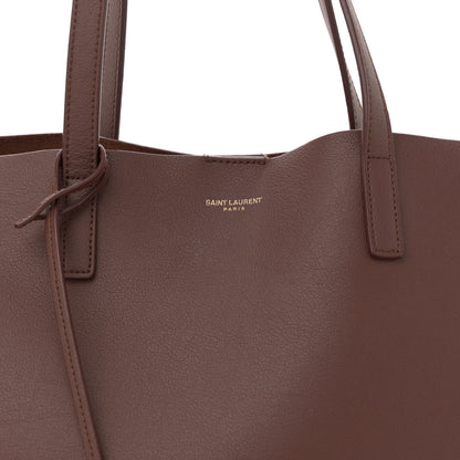 Saint Laurent Calfskin Large Shopping Tote Old Brandy 9 of 13