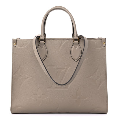 Louis Vuitton Empreinte Monogram Giant Onthego MM Tourterelle 1 of 9