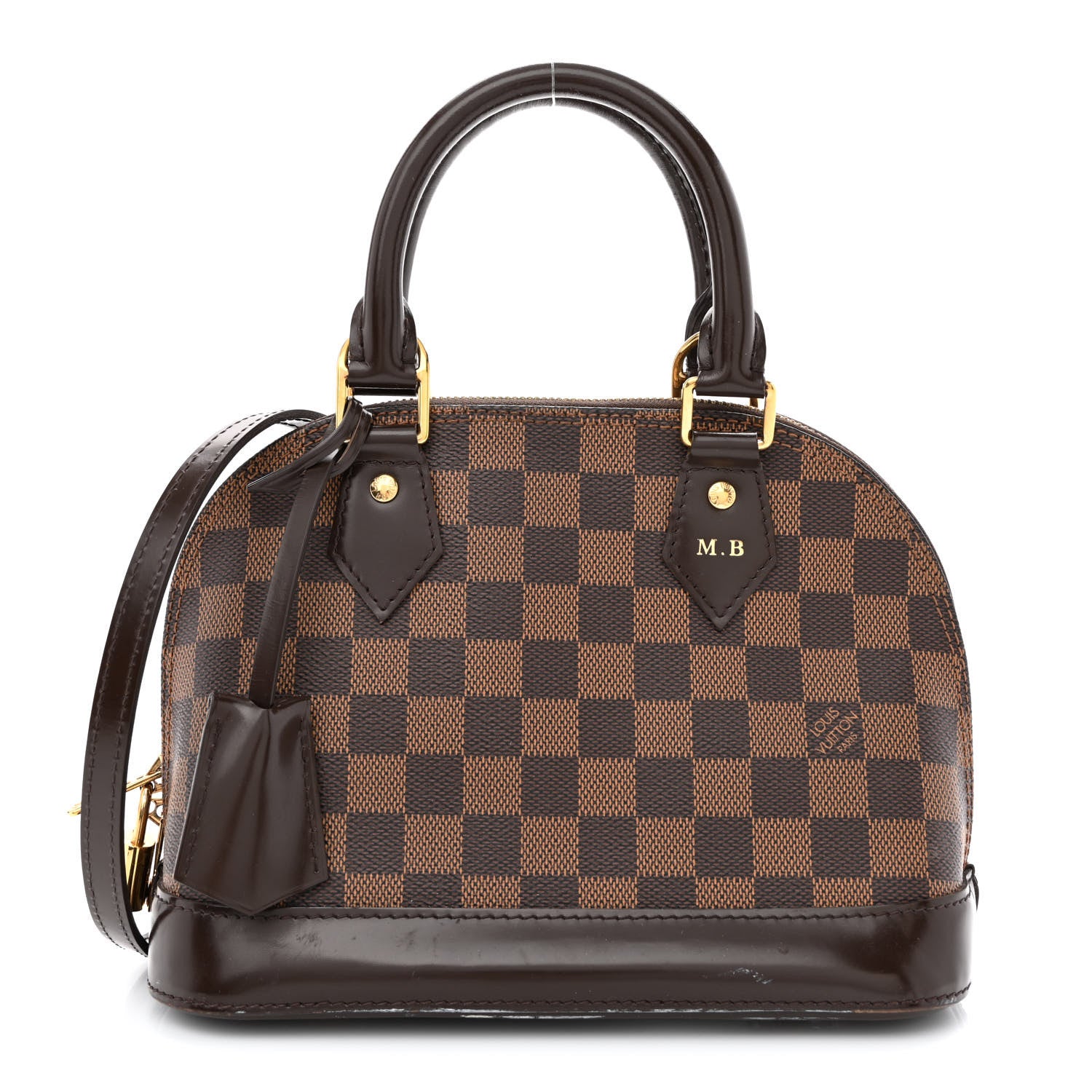 Louis Vuitton Damier Ebene Alma BB 1 of 12