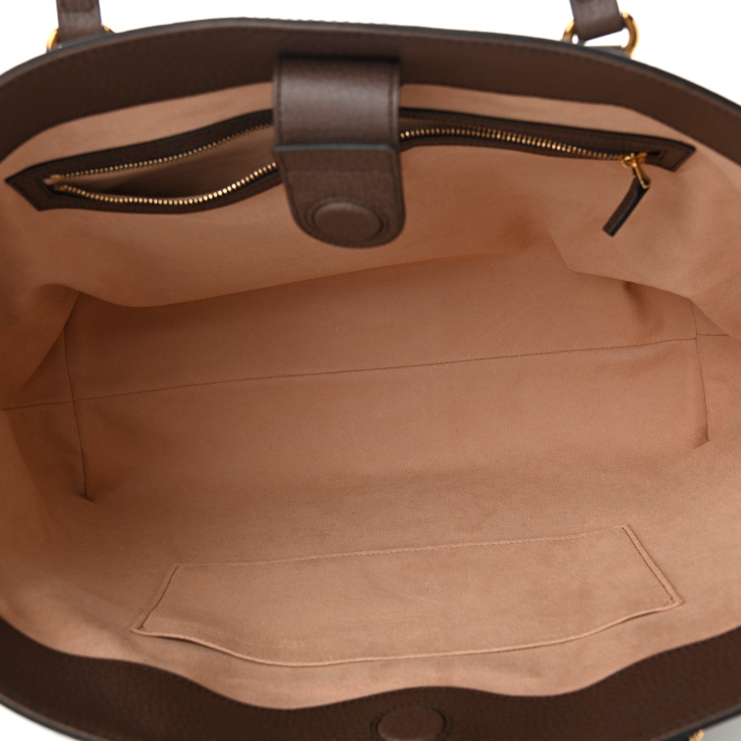 Gucci GG Supreme Monogram Medium Ophidia Shopping Tote Brown 5 of 10