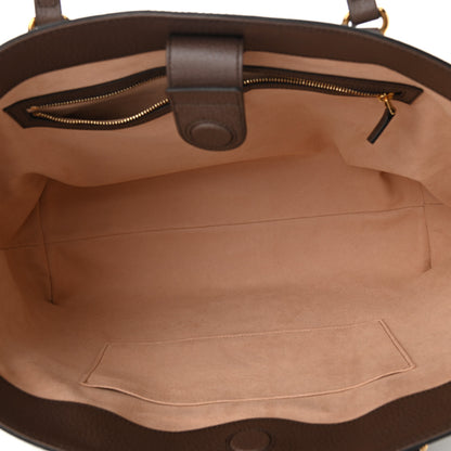 Gucci GG Supreme Monogram Medium Ophidia Shopping Tote Brown 5 of 10