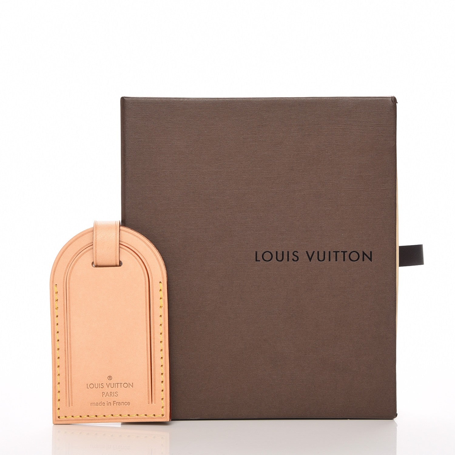 Louis Vuitton Vachetta Luggage Tag 4 of 4