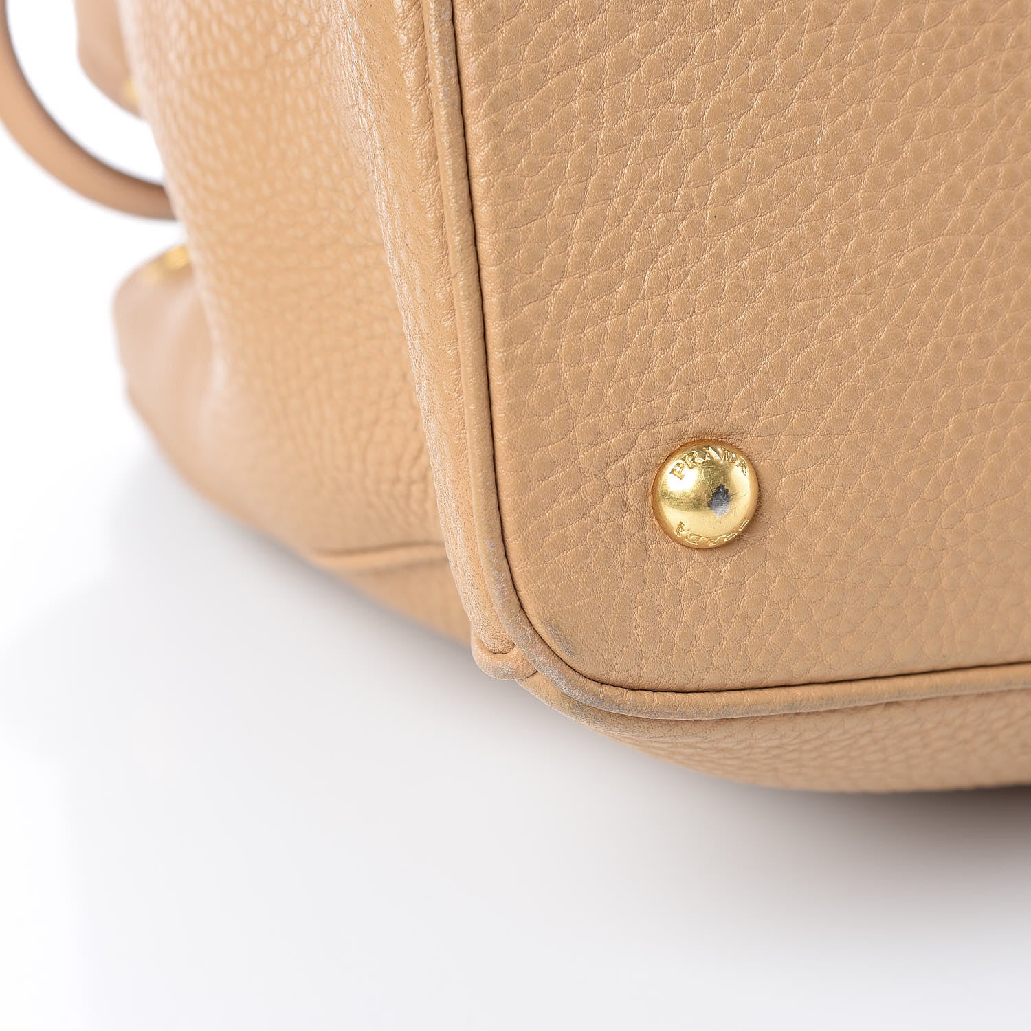 Prada Vitello Daino Tote Sabbia 16 of 20