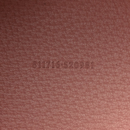 Gucci GG Supreme Monogram Textured Dollar Calfskin Mini Ophidia Shoulder Tote Bag Rose Pink 8 of 11