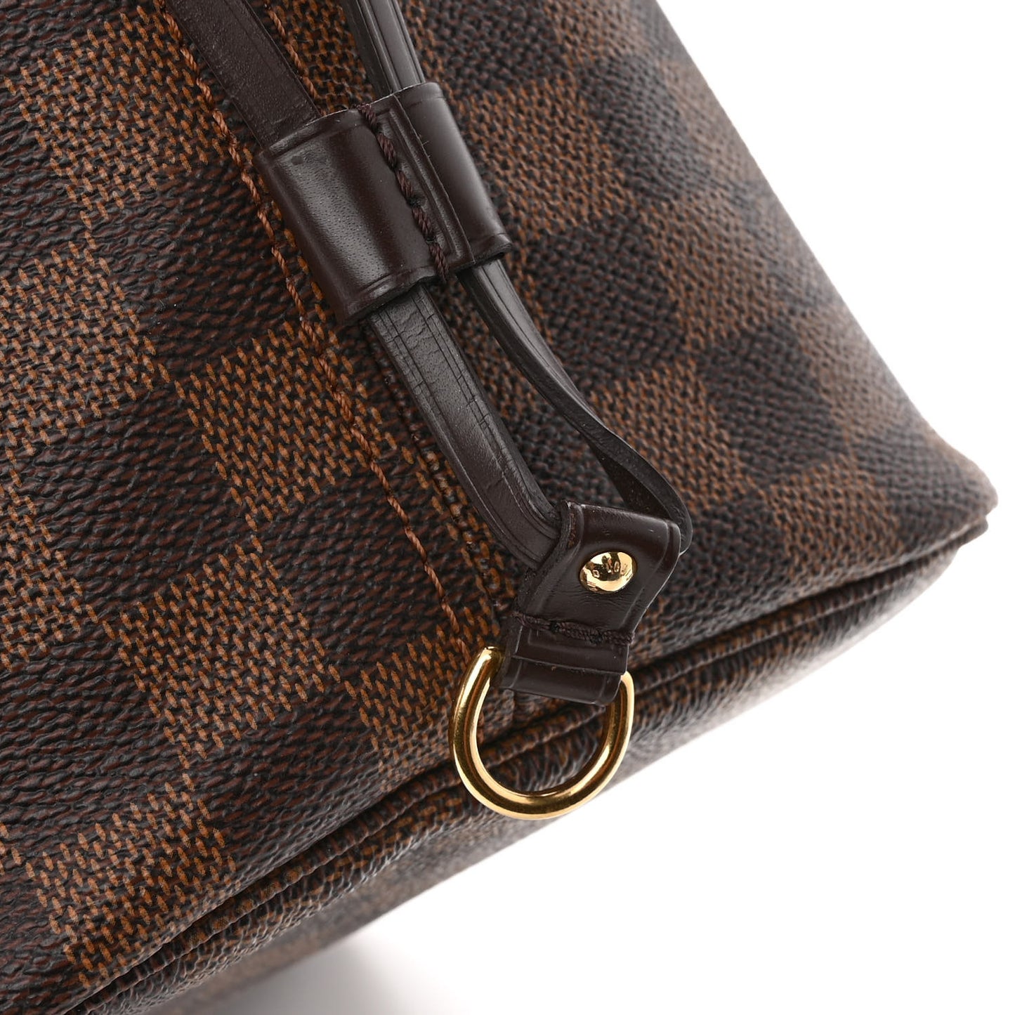 Damier Ebene Neo Neverfull MM Rose Ballerine