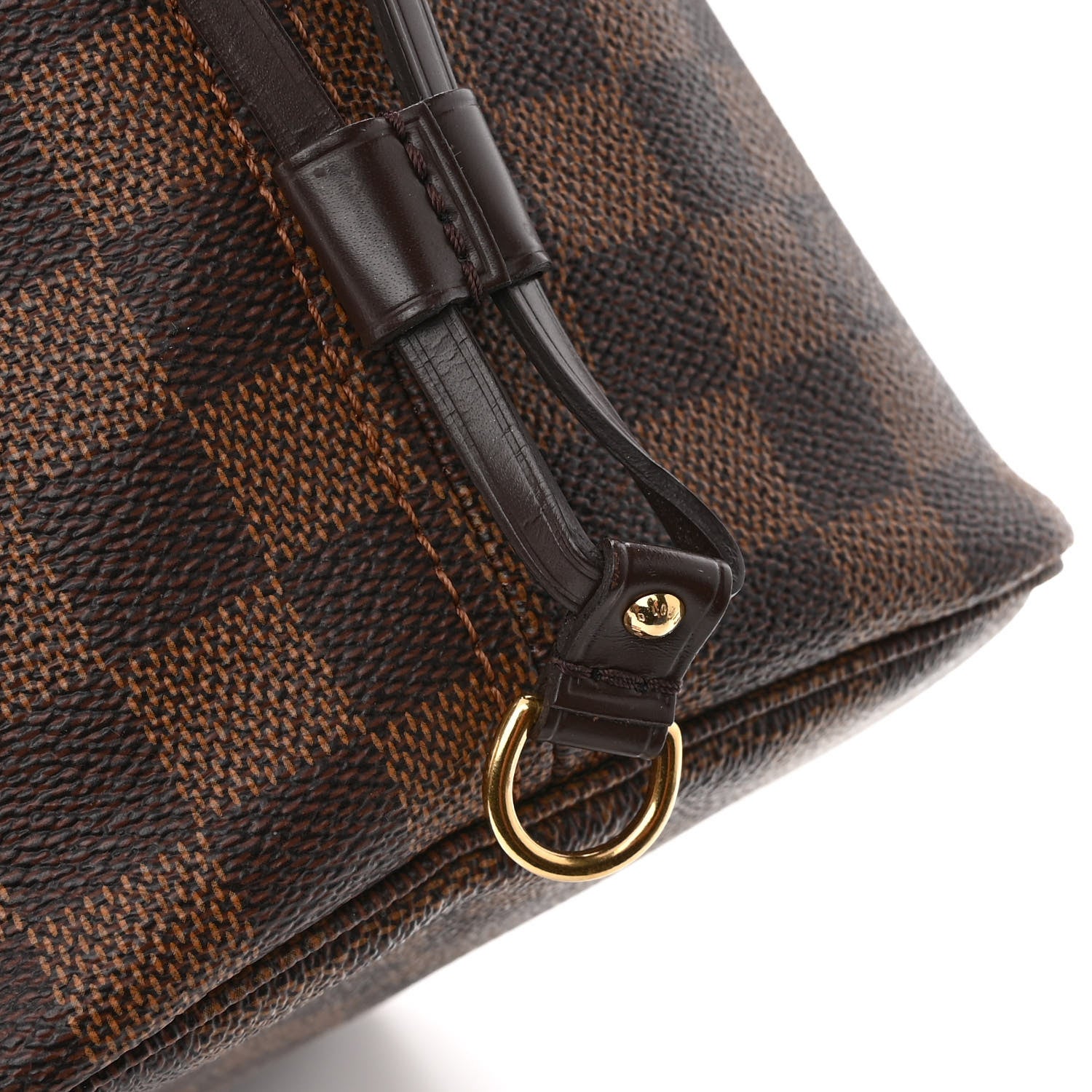 Louis Vuitton Damier Ebene Neo Neverfull MM Rose Ballerine 14 of 14
