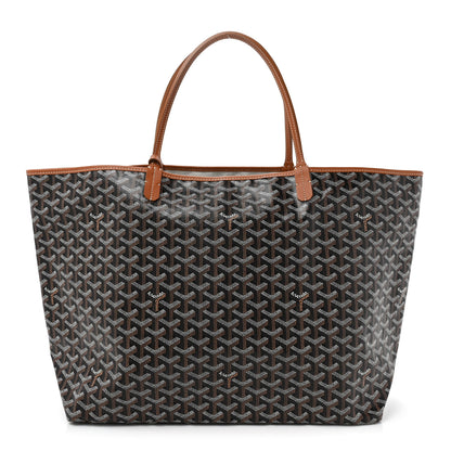 Goyard Goyardine Saint Louis GM Black Gold 2 of 11