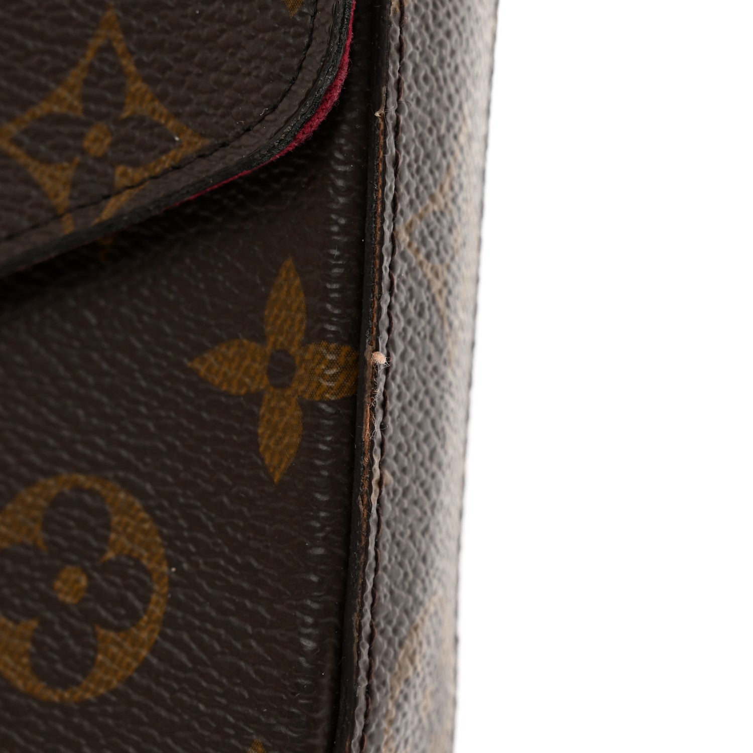 Louis Vuitton Monogram Pochette Felicie Chain Wallet Fuchsia 8 of 8