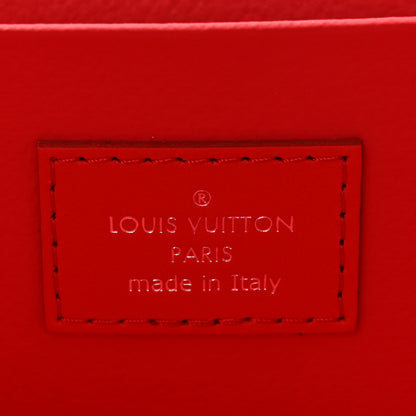 Louis Vuitton Monogram Macassar Nice Mini Rouge 6 of 7