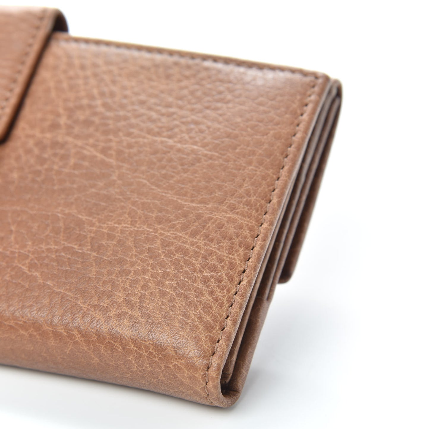 Calfskin Miss GG Continental Wallet Old Naturale