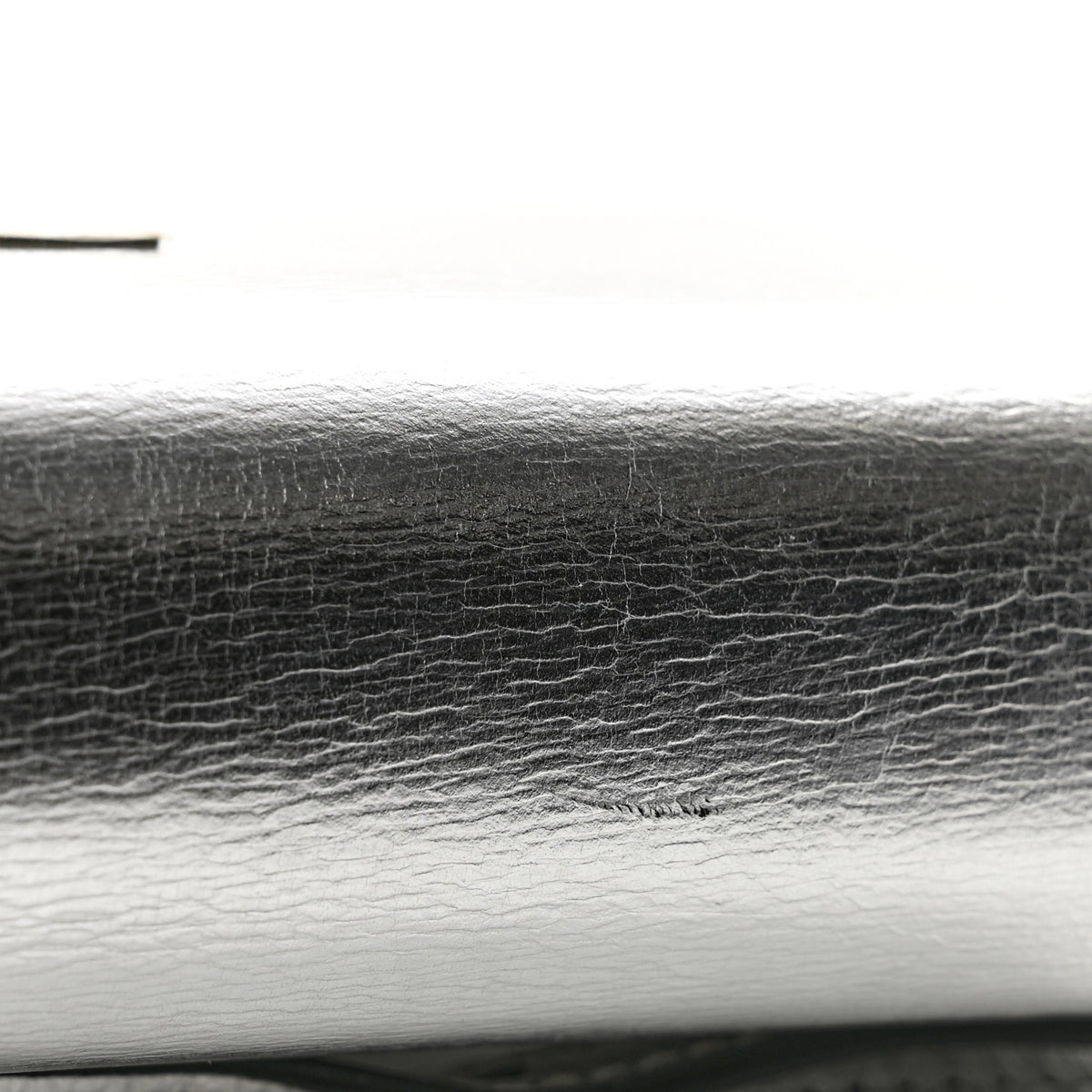 Metallic Palmellato Calfskin TF Mini Bag Silver