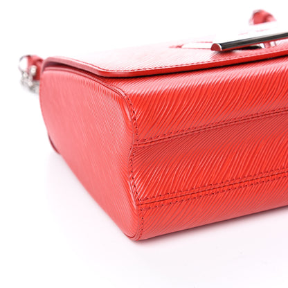 Louis Vuitton Epi Twist Shoulder Bag MM Coquelicot 7 of 10