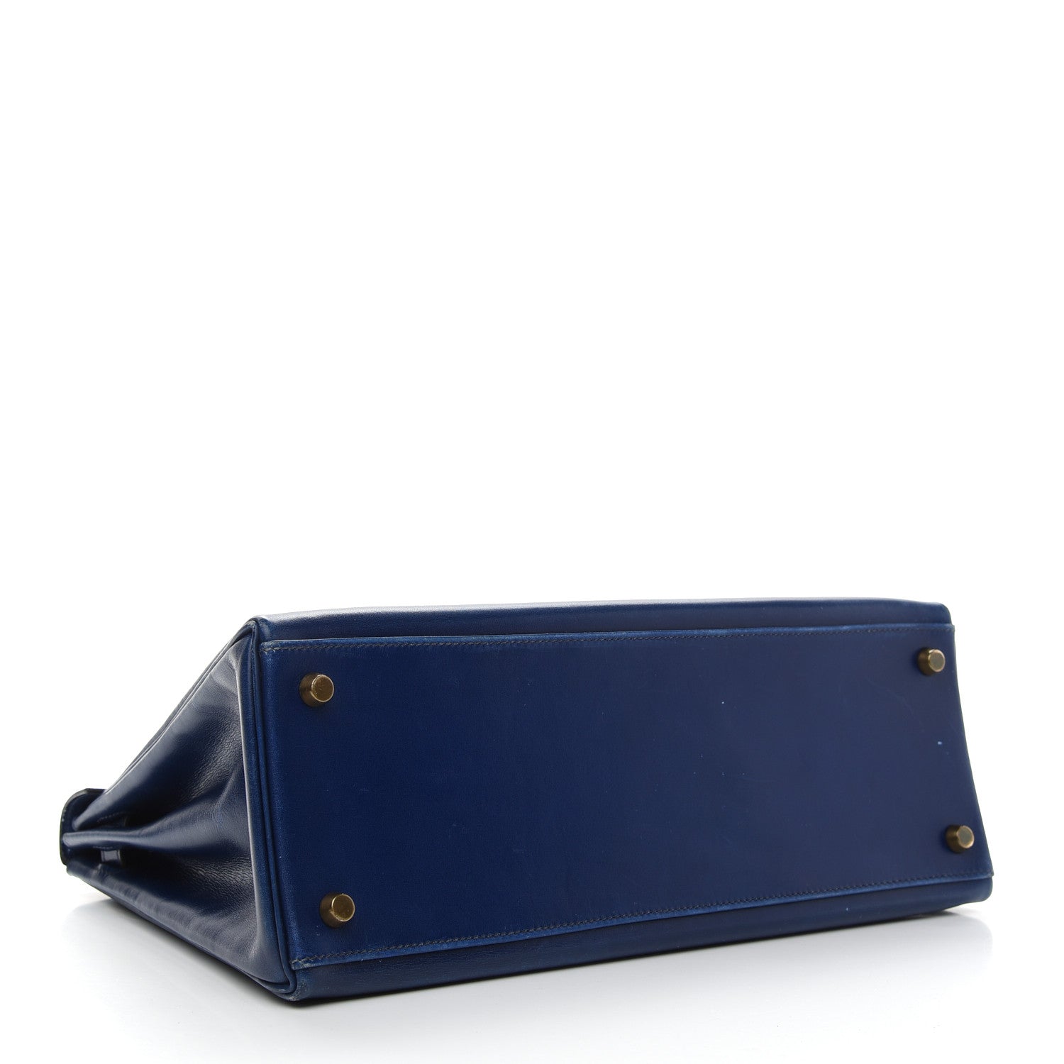 Hermes Box Kelly Retourne 32 Bleu Saphir 4 of 15