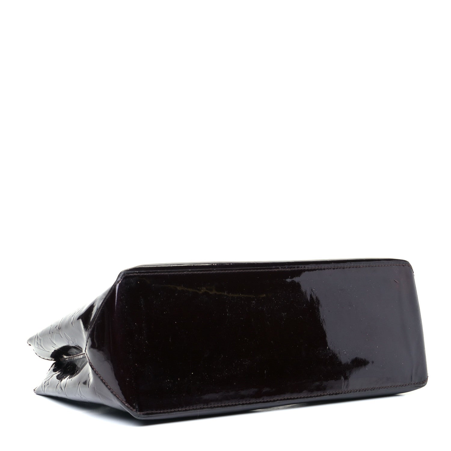 Louis Vuitton Vernis Wilshire PM Amarante 3 of 5