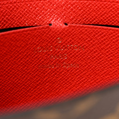 Louis Vuitton Monogram Jeanne Wallet Coquelicot 6 of 11