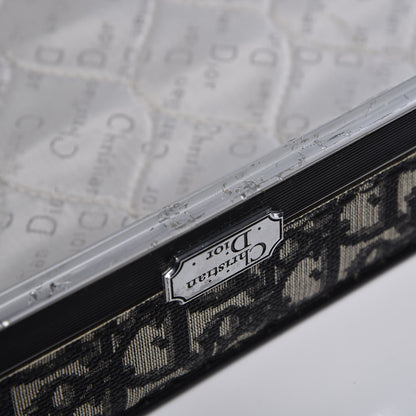 Christian Dior Monogram Jr Pullman 24 Luggage Suitcase Black 10 of 14