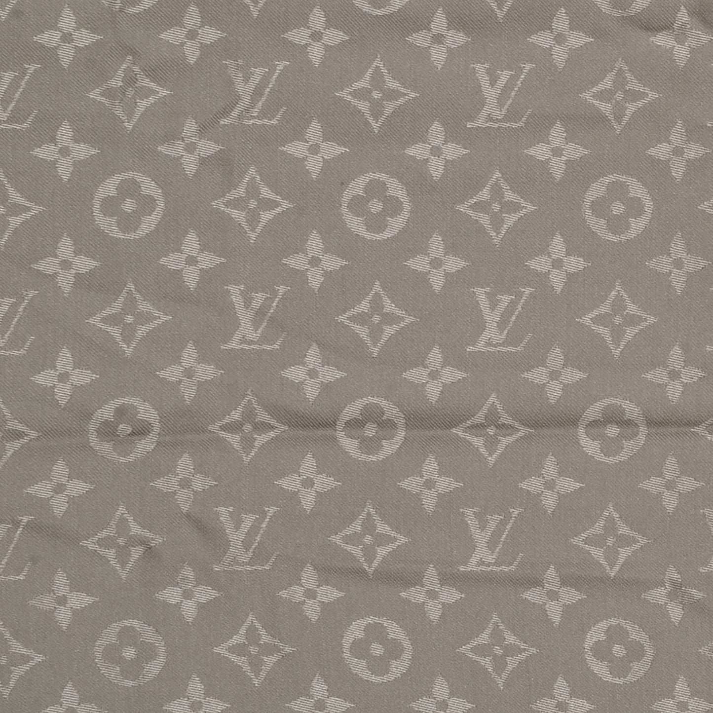 Silk Wool Monogram Shawl Verone