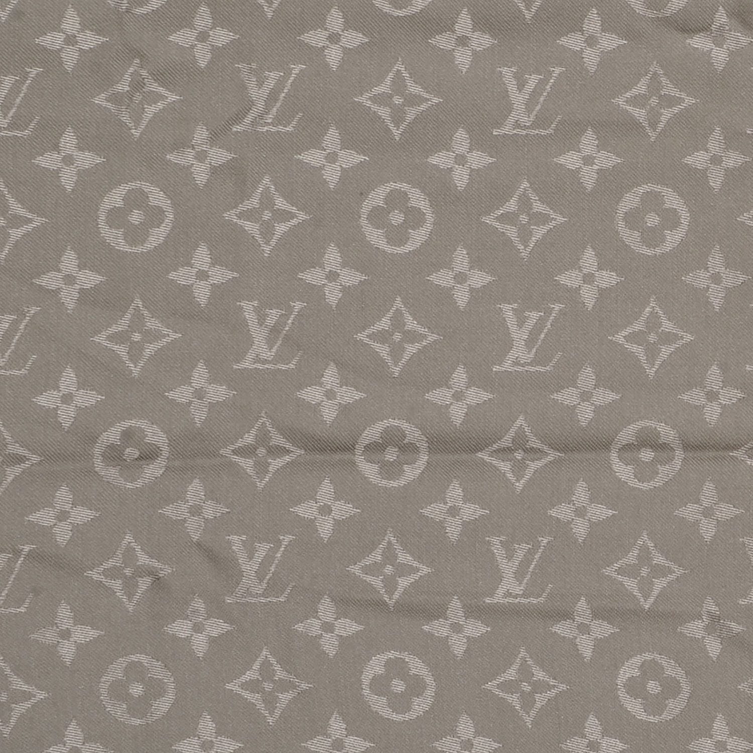 Louis Vuitton Silk Wool Monogram Shawl Verone 1 of 5