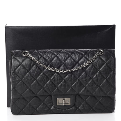 Chanel Aged Calfskin Quilted 2.55 Reissue 227 Flap Black 10 of 10