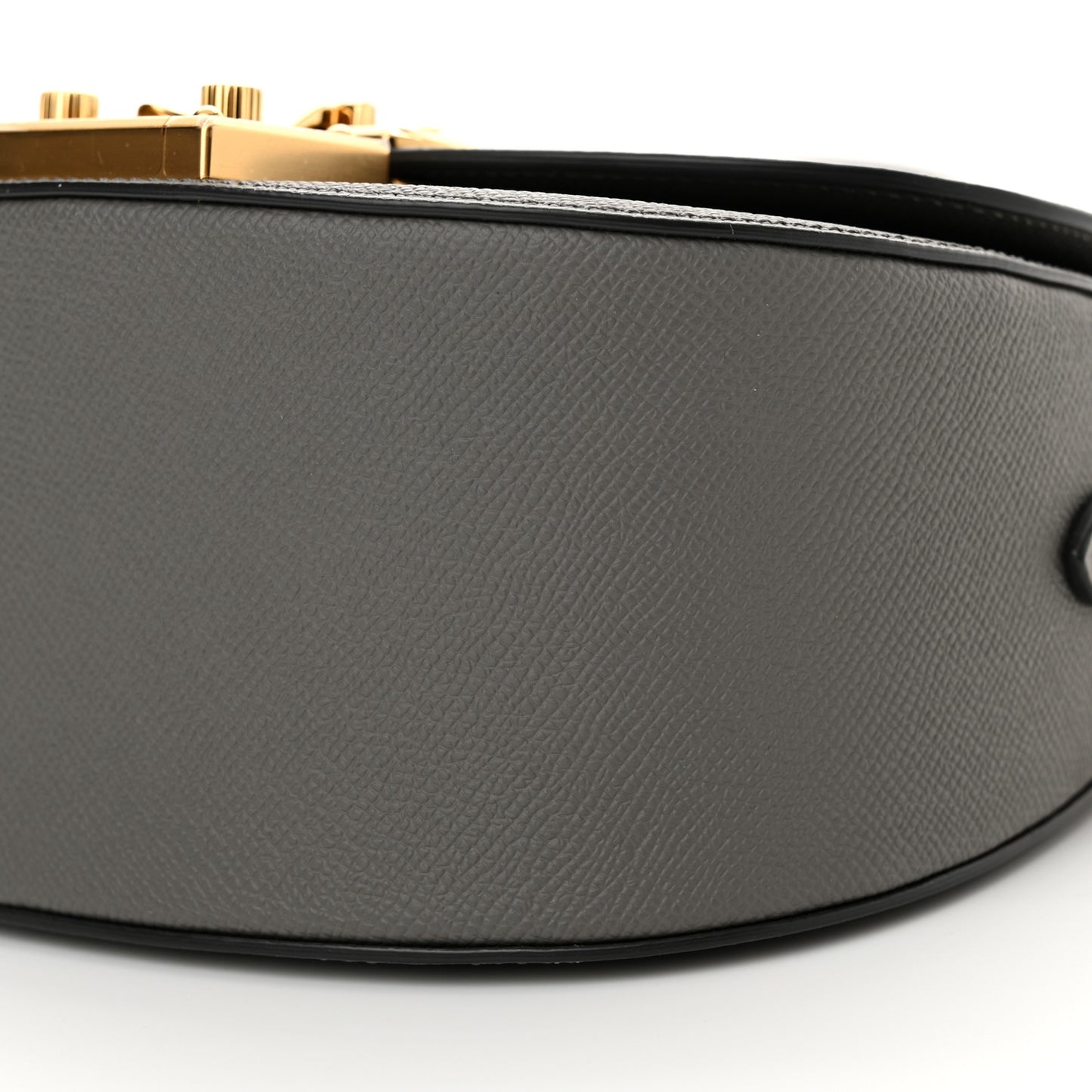 Carat Calfskin Flori PM Grey