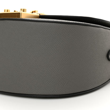 Moynat Carat Calfskin Flori PM Grey 10 of 11