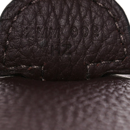 Hermes Taurillon Clemence Evelyne III PM Chocolate 7 of 16