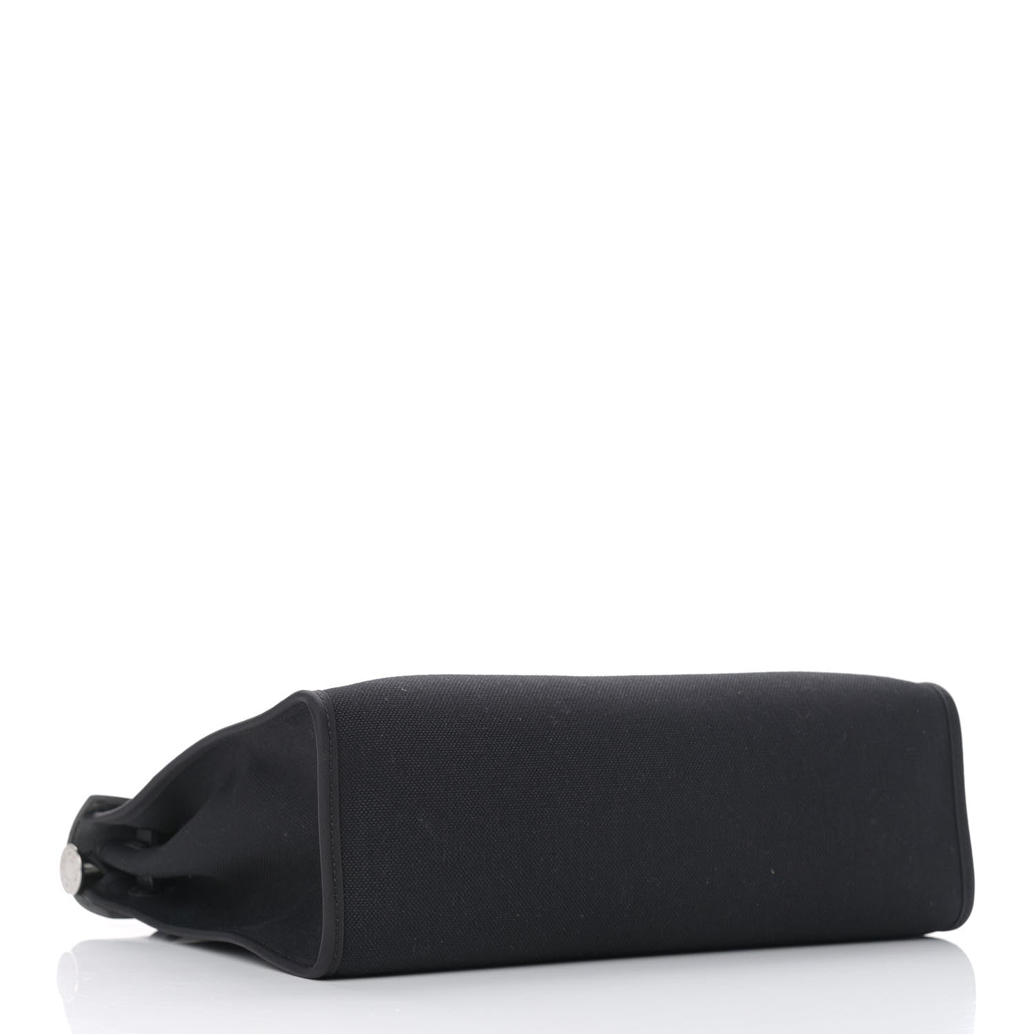 Hermes Military Toile Vache Hunter Herbag Zip PM 31 Black 5 of 10